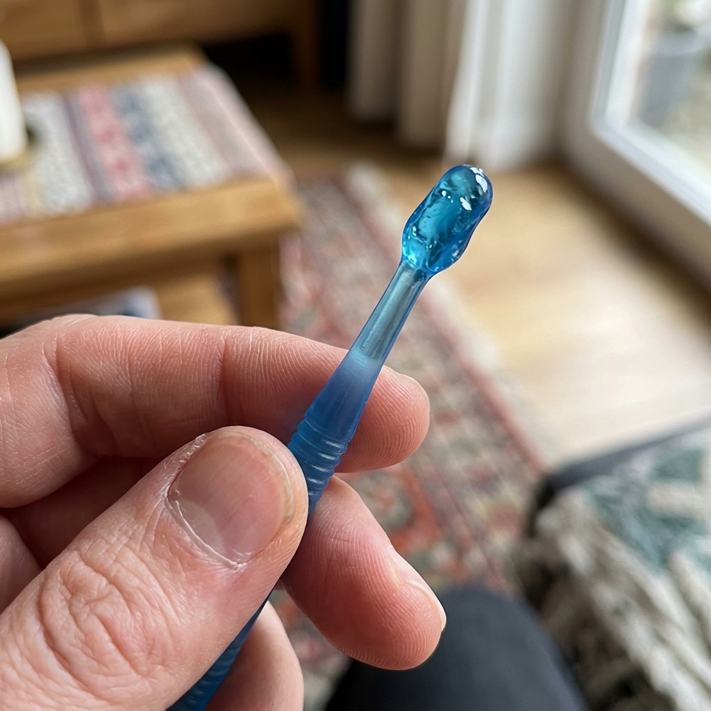 Sticky Gel Tip Macro Shot